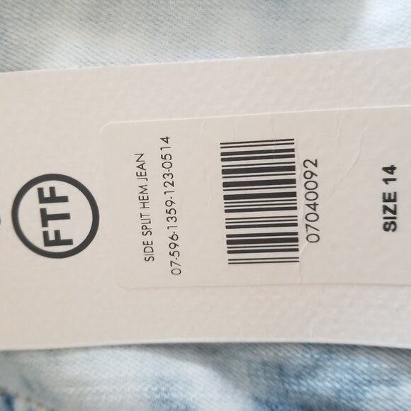 Brand new with Tags FTF ripped High waisted Jean's. - Picture 5 of 7